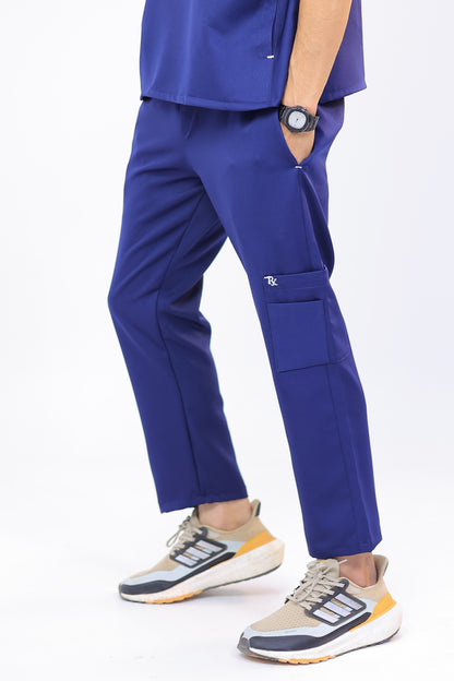 Boxy fit Half-collar scrub